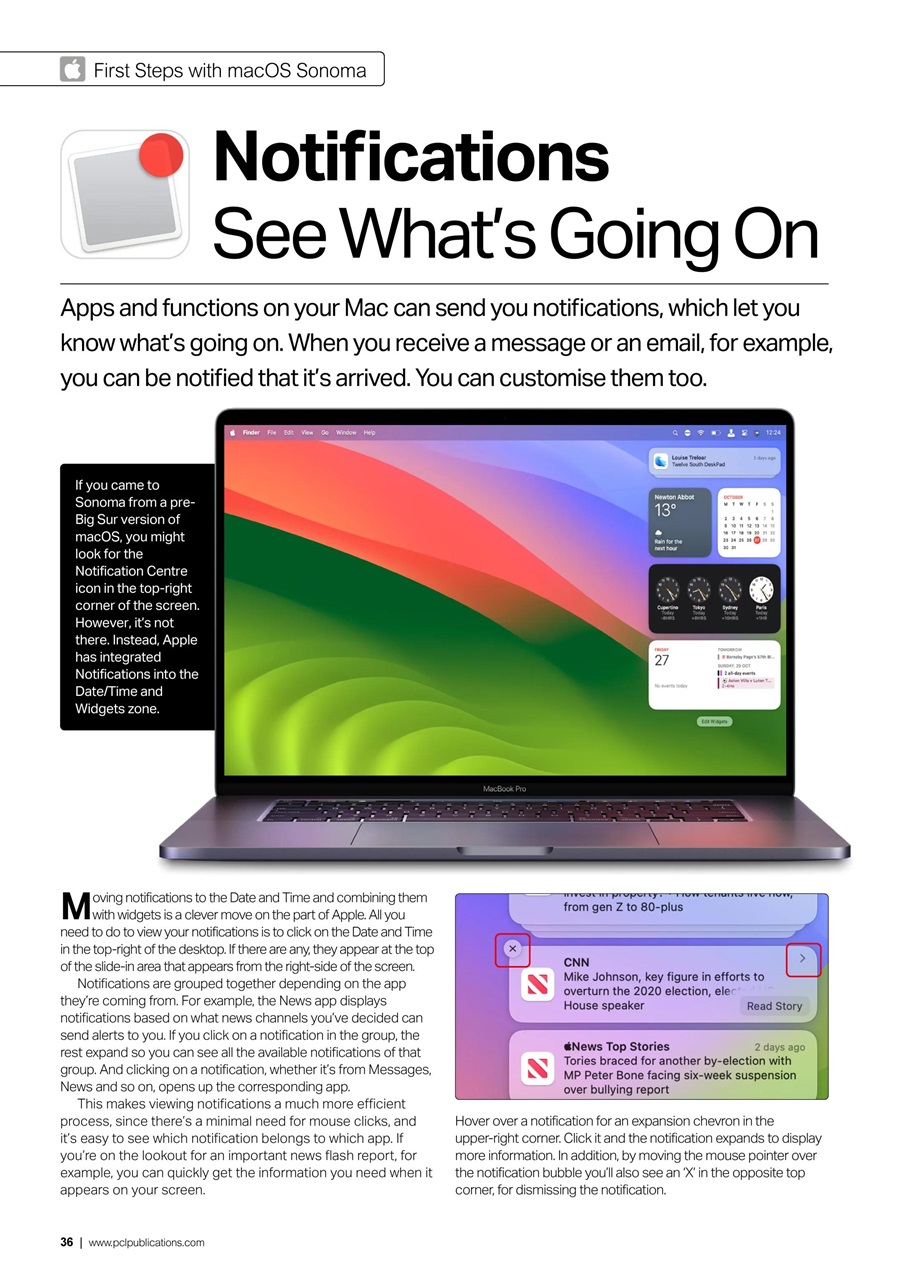 MacBook & macOS The Complete Manual Preview Pages