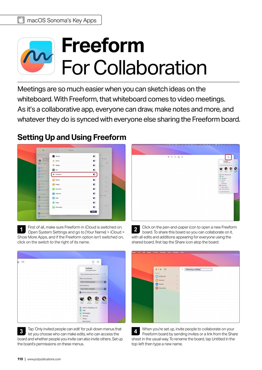 MacBook & macOS The Complete Manual Preview Pages