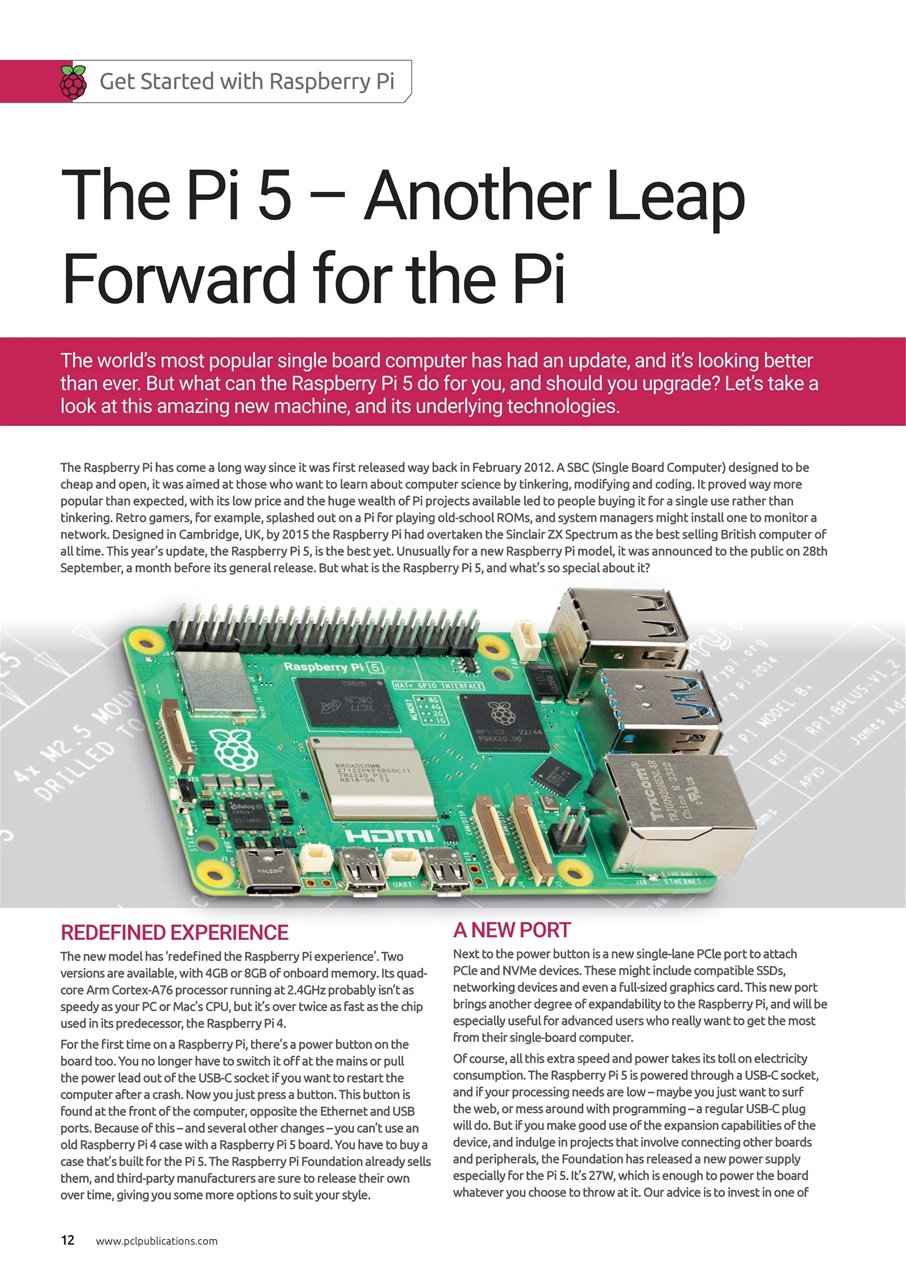 Raspberry Pi The Complete Manual Magazine Subscriptions And Winter Issue