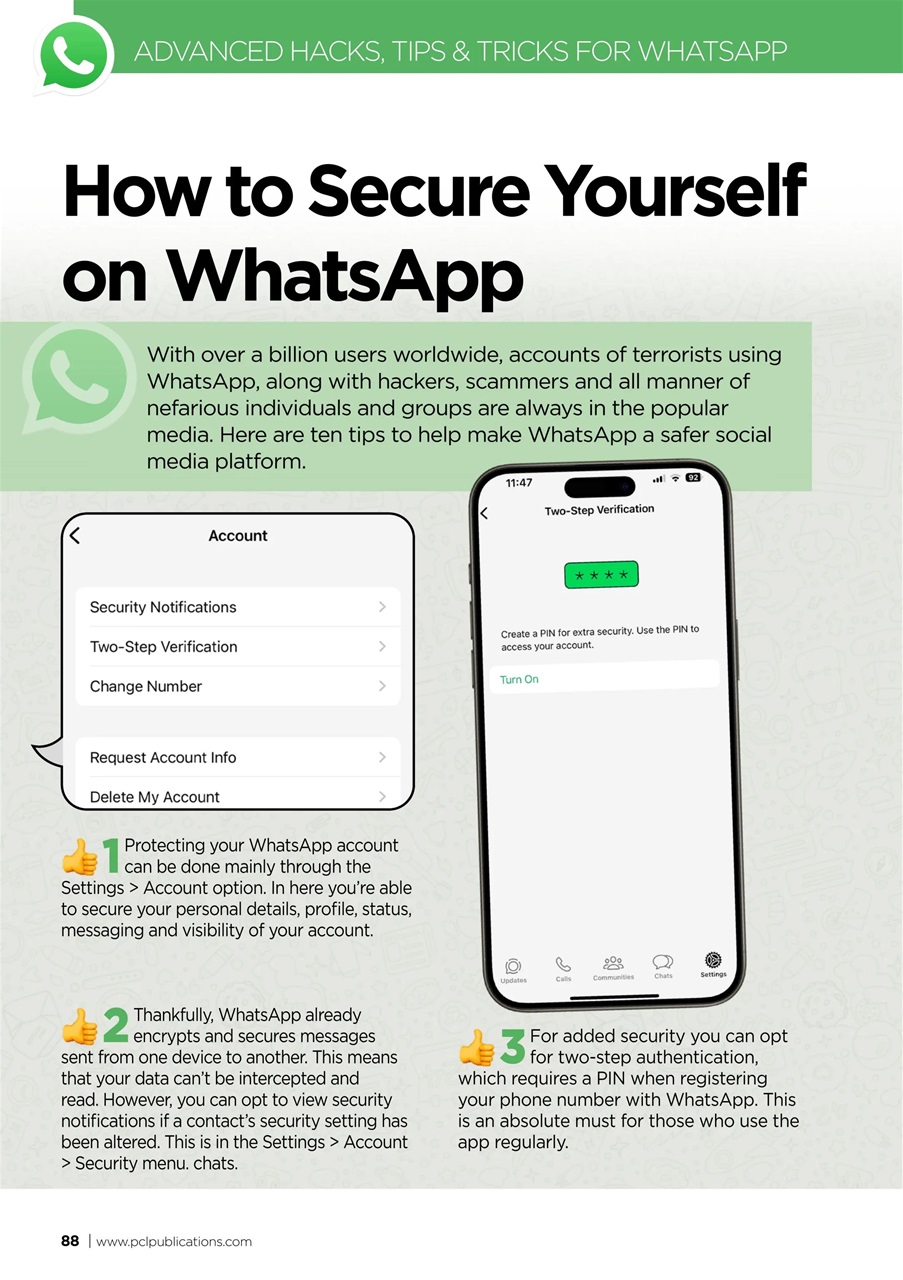 WhatsApp The Complete Manual Preview Pages