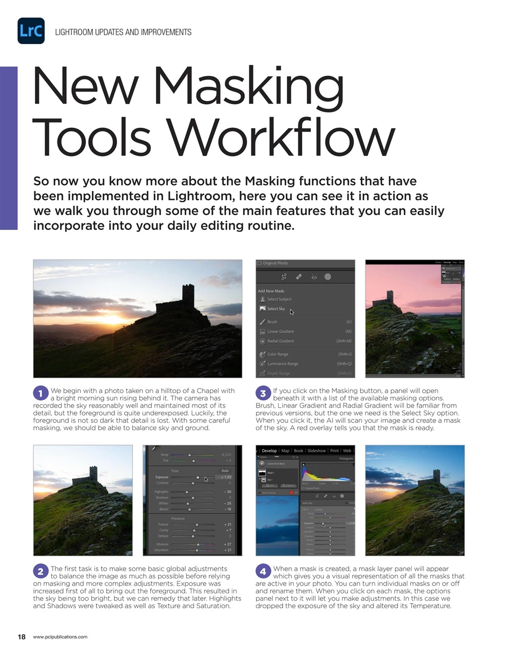 Photoshop Lightroom The Complete Manual Preview Pages
