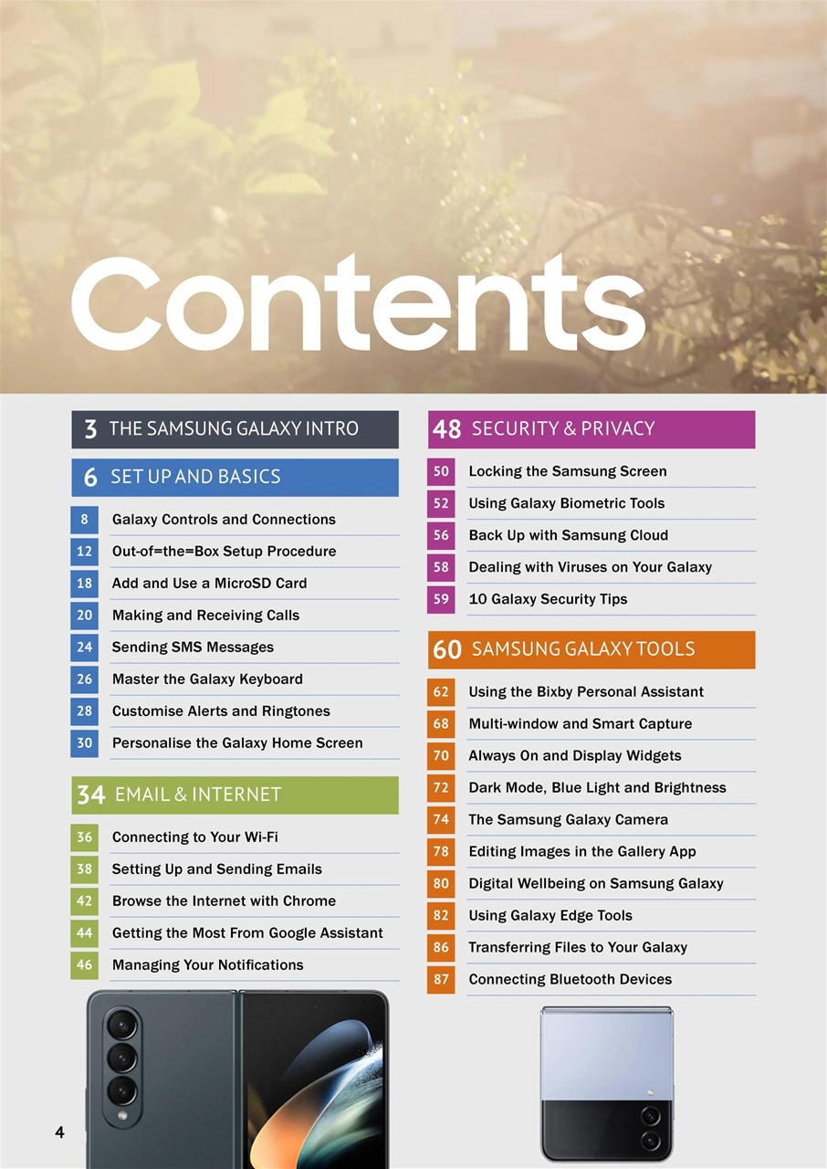 Samsung Galaxy The Complete Manual Preview Pages