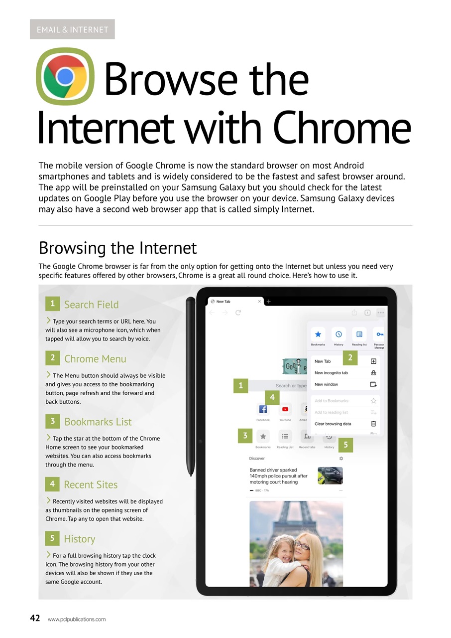 Samsung Galaxy The Complete Manual Preview Pages