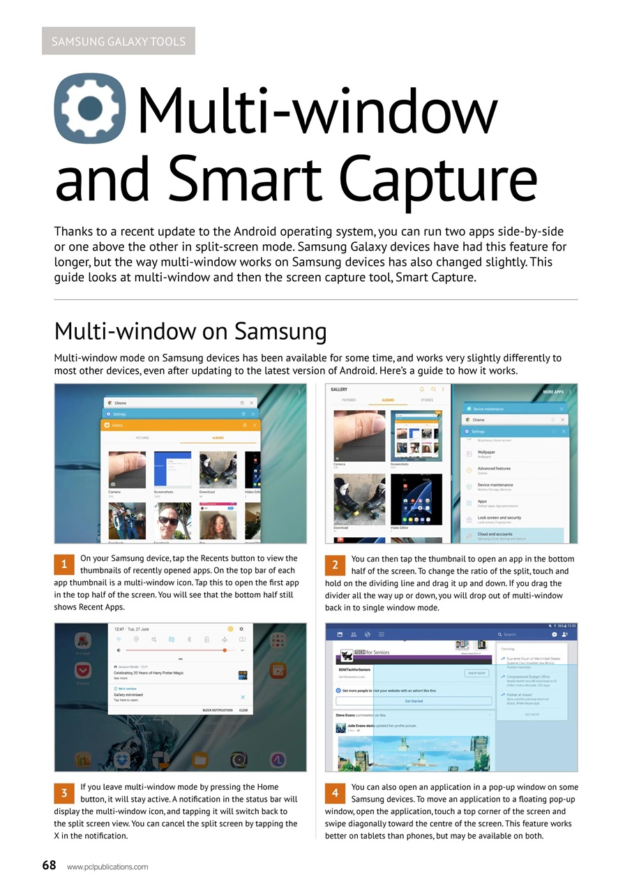 Samsung Galaxy The Complete Manual Preview Pages