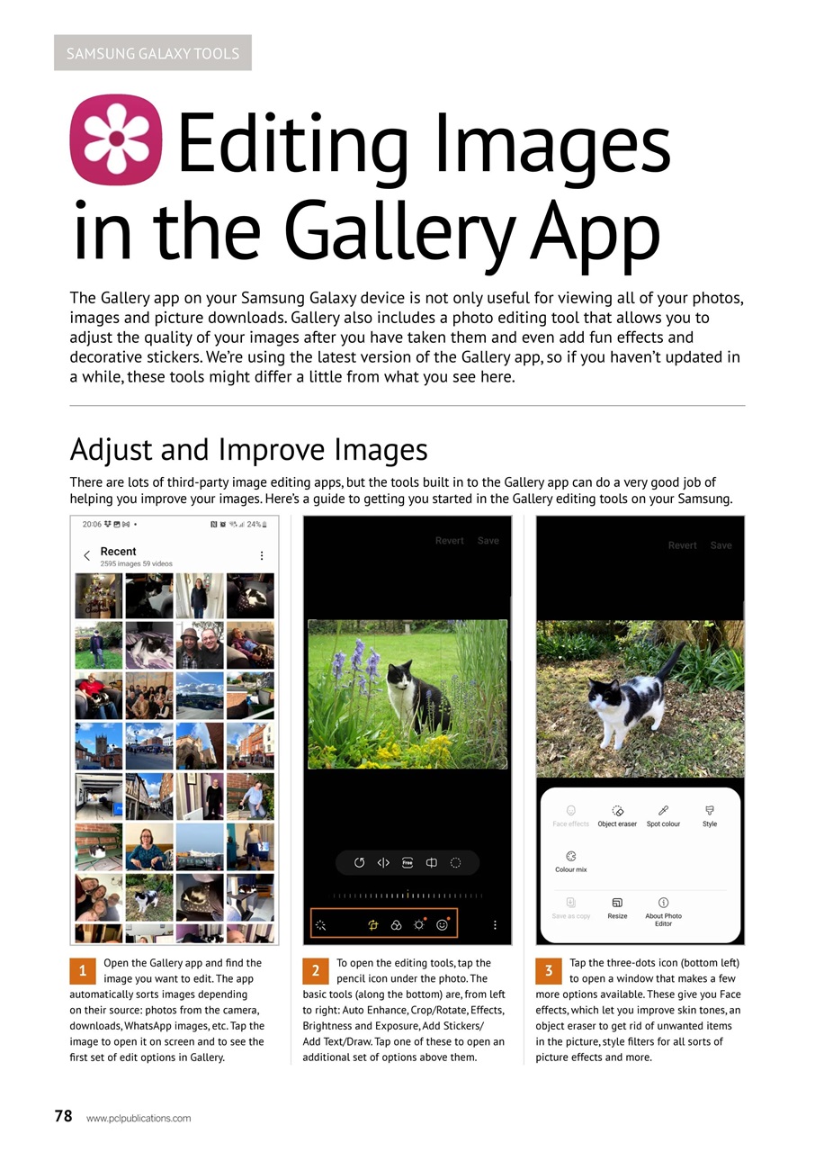 Samsung Galaxy The Complete Manual Preview Pages