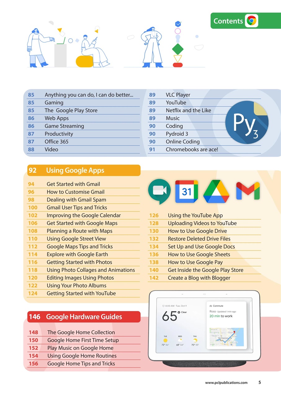 Chromebook The Complete Manual Preview Pages