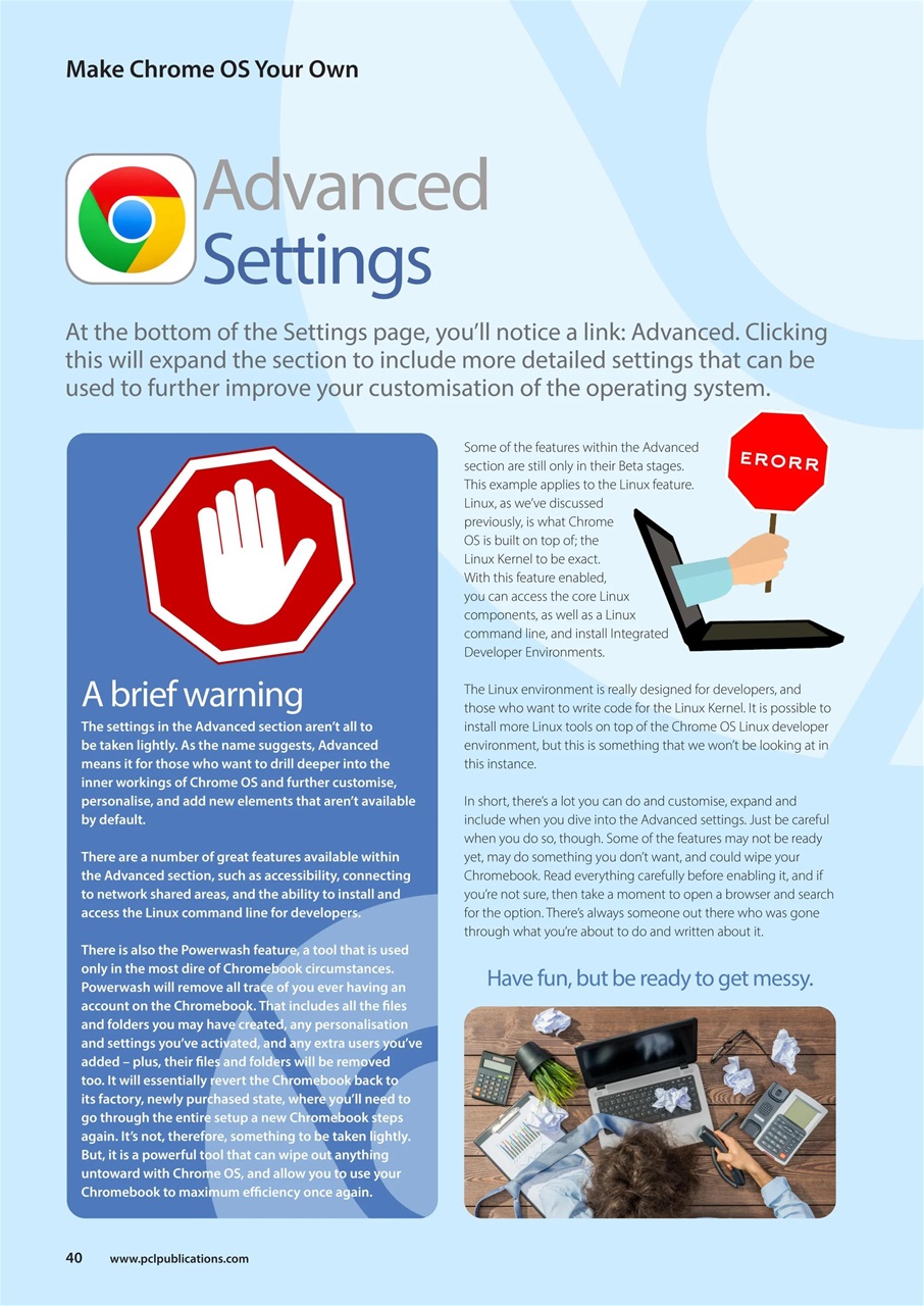 Chromebook The Complete Manual Preview Pages