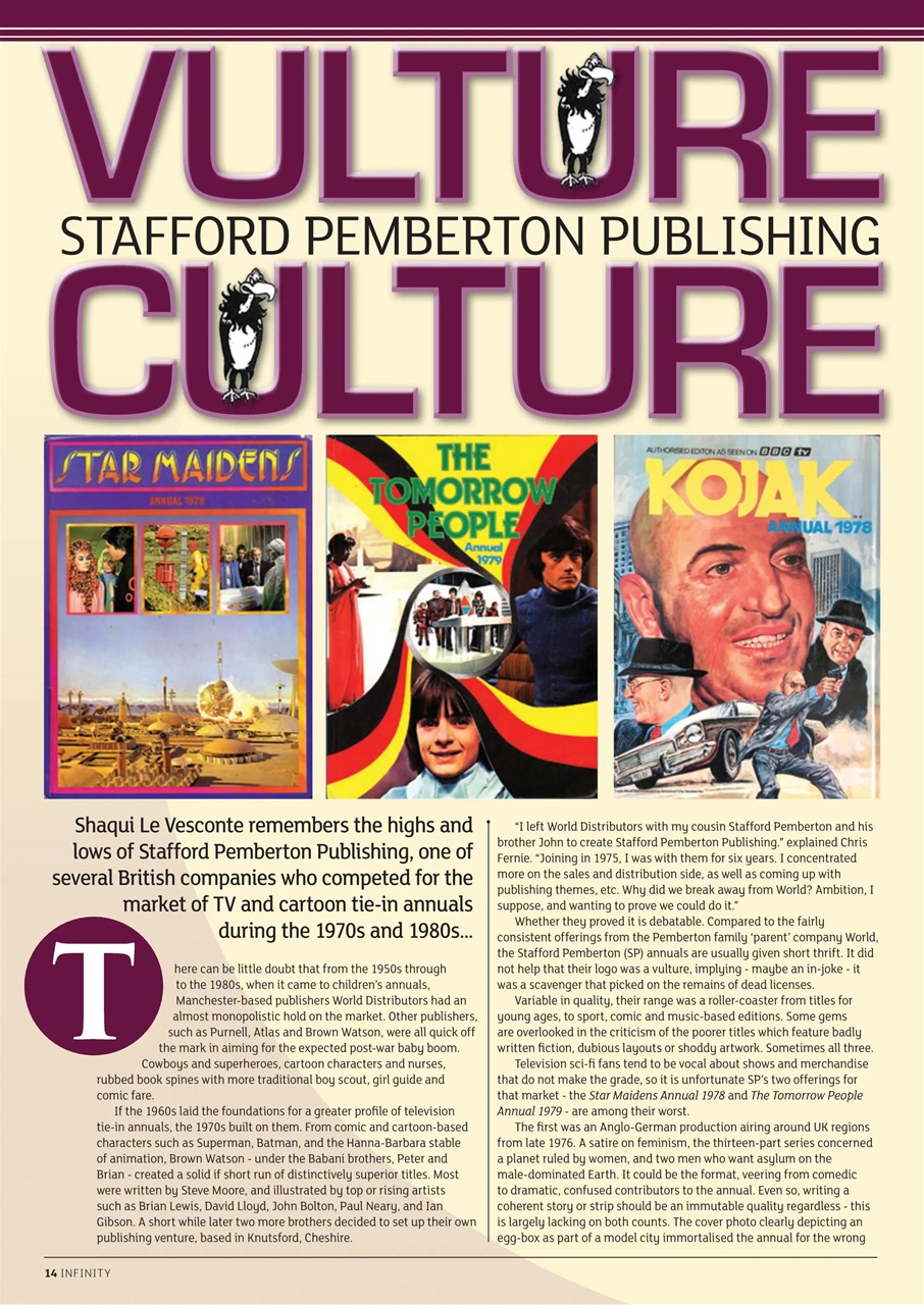 Infinity Magazine Preview Pages