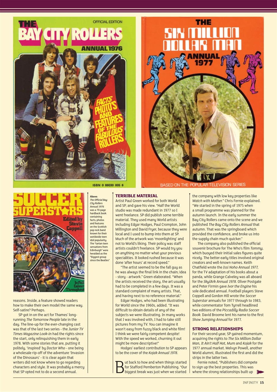 Infinity Magazine Preview Pages