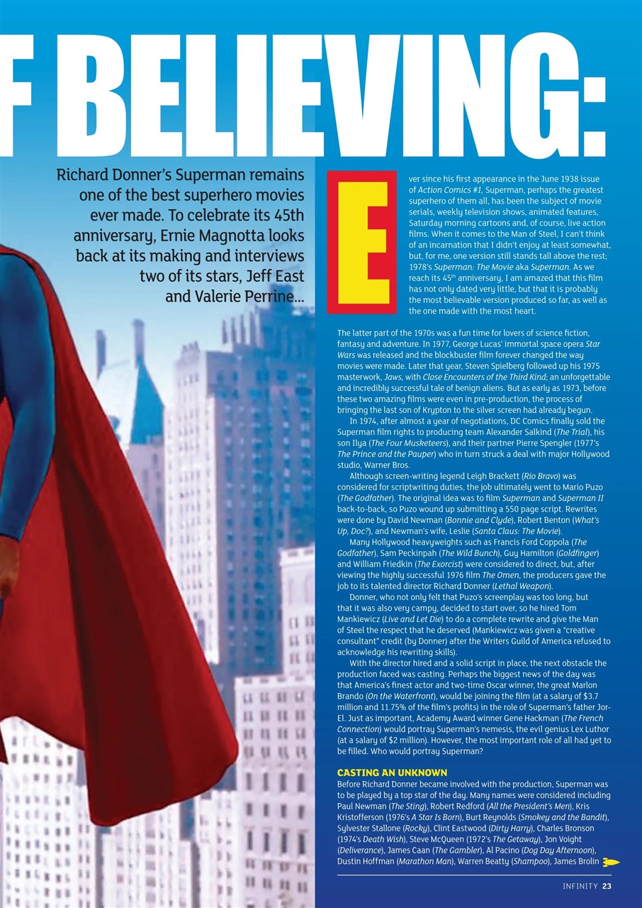 Infinity Magazine Preview Pages