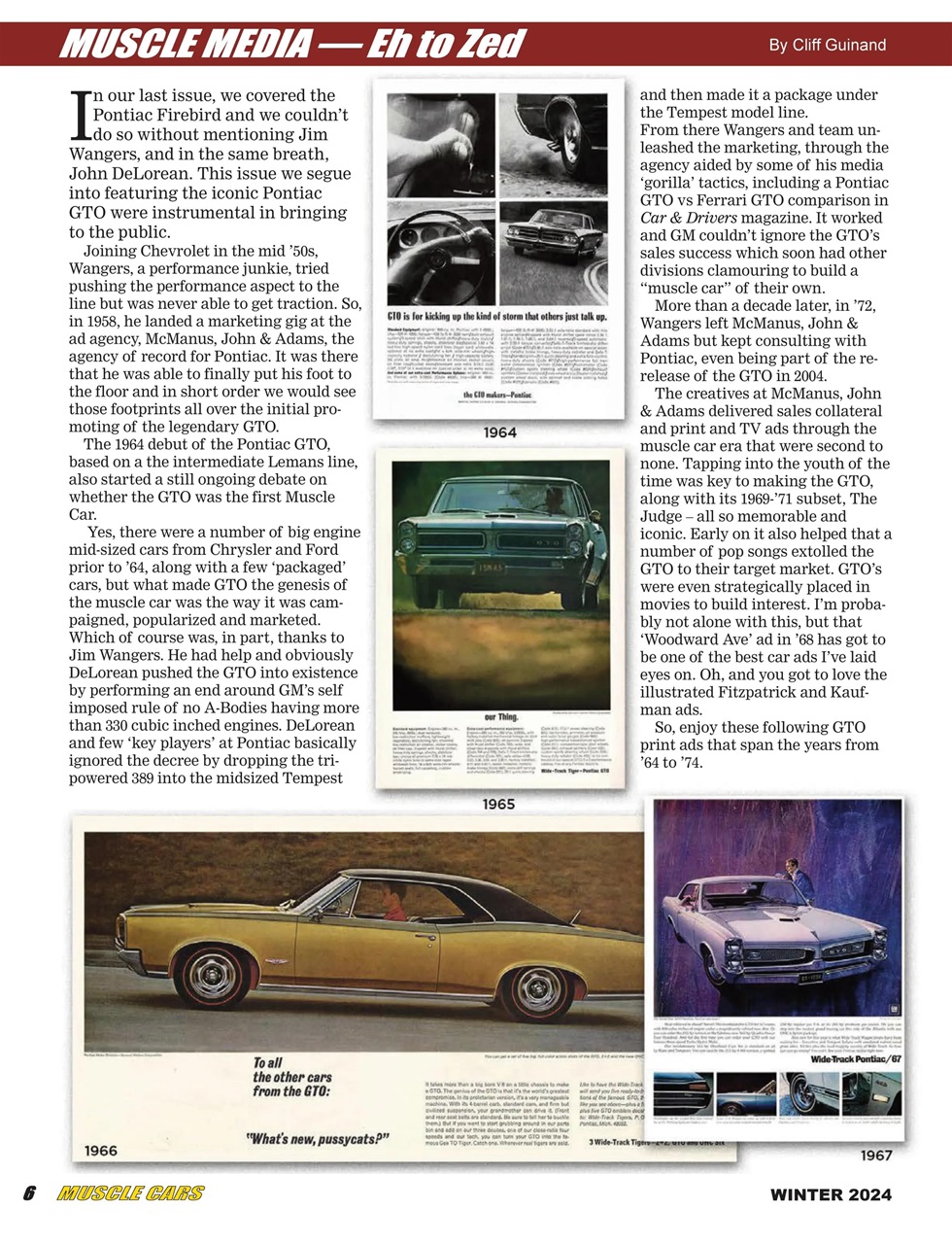 Muscle Cars Preview Pages
