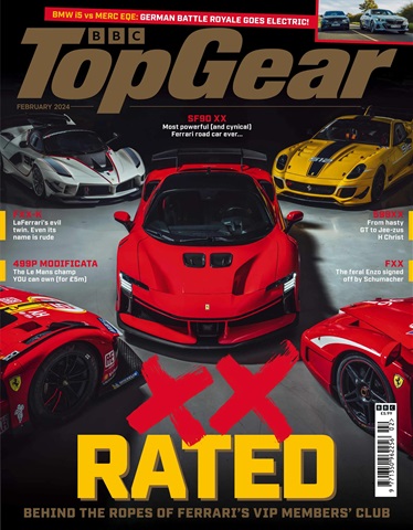 BBC Top Gear Magazine issue February 2024