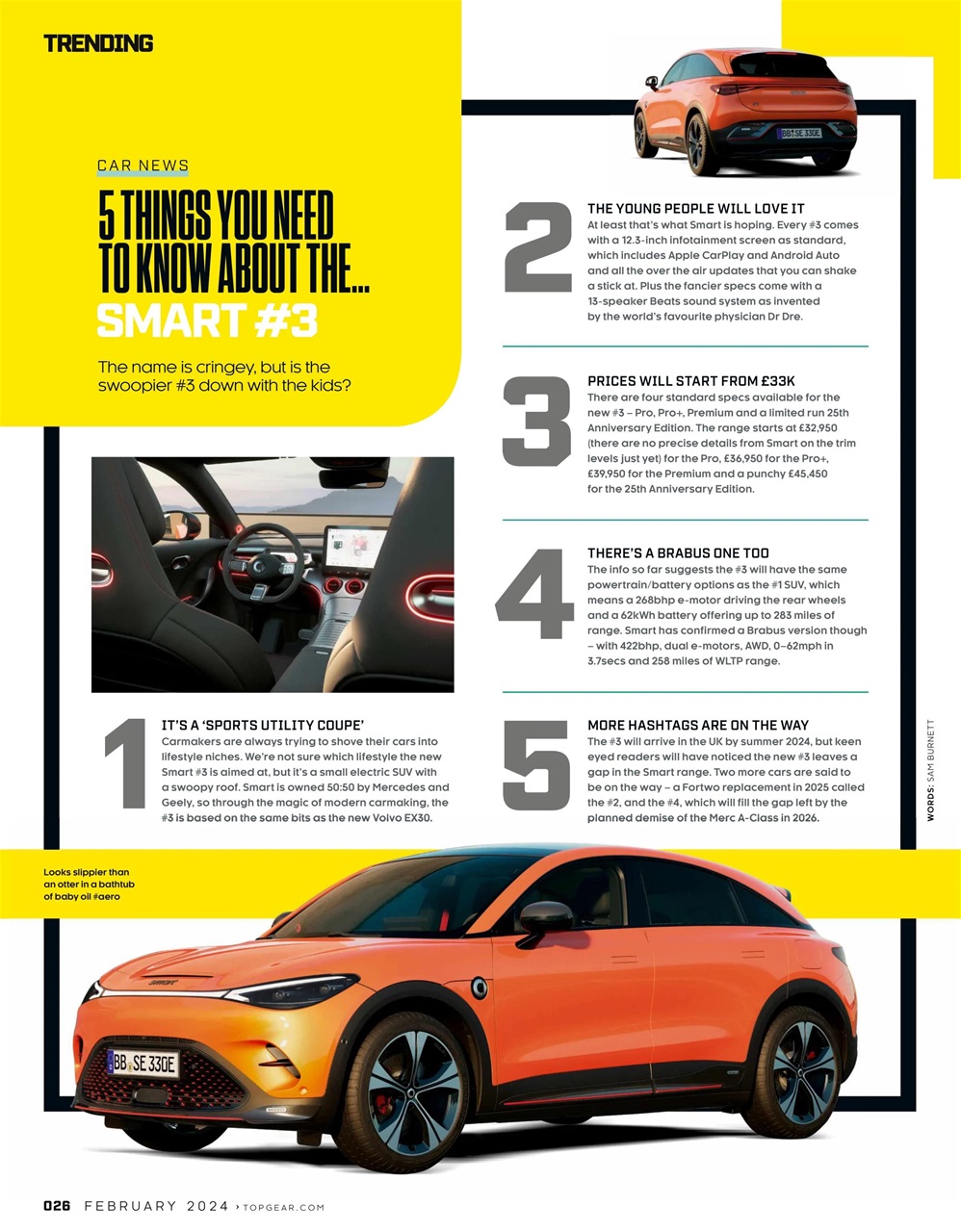 BBC Top Gear Magazine Preview Pages