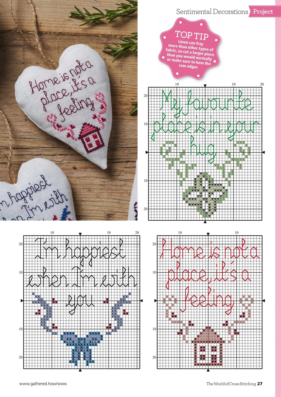 The World of Cross Stitching Preview Pages