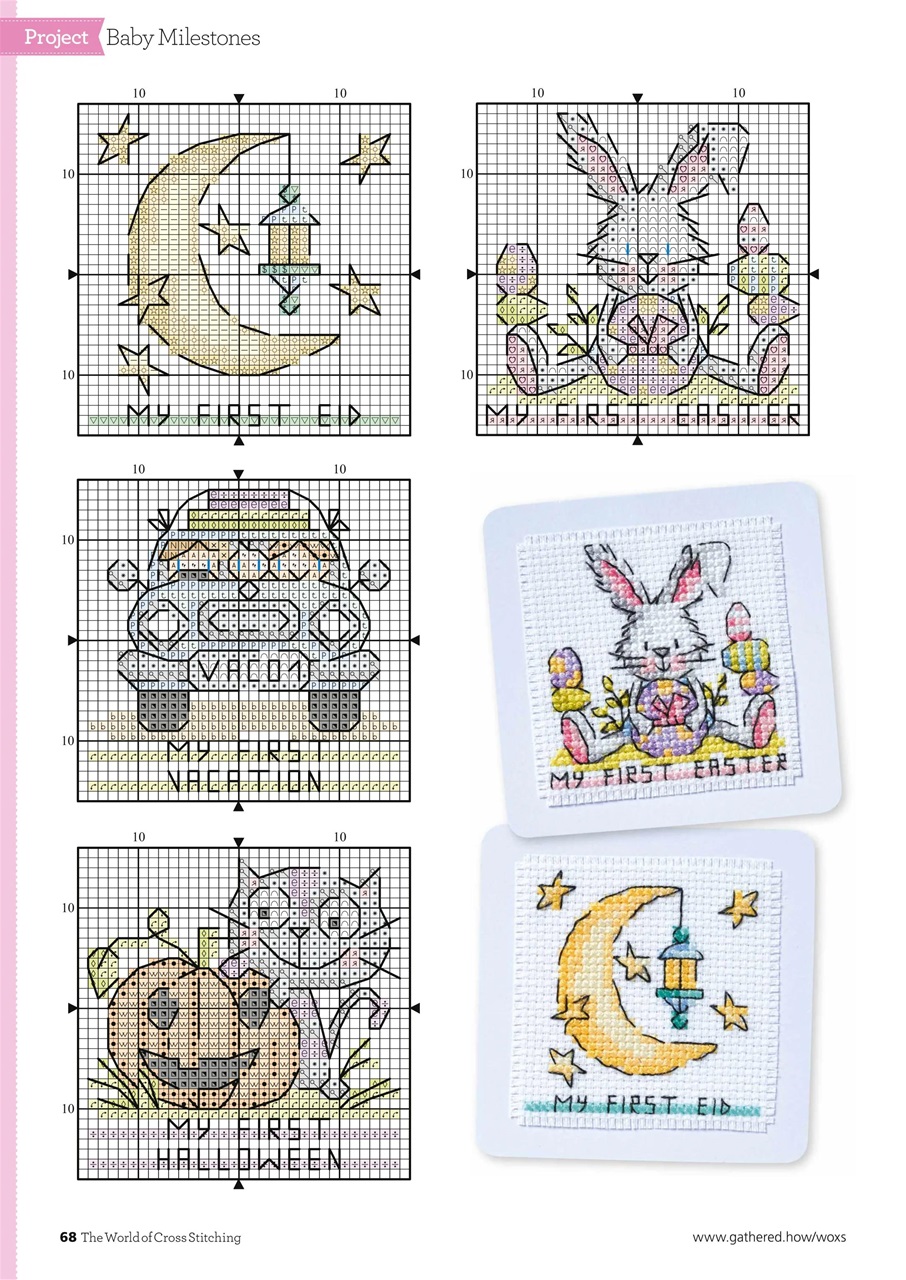 The World of Cross Stitching Preview Pages