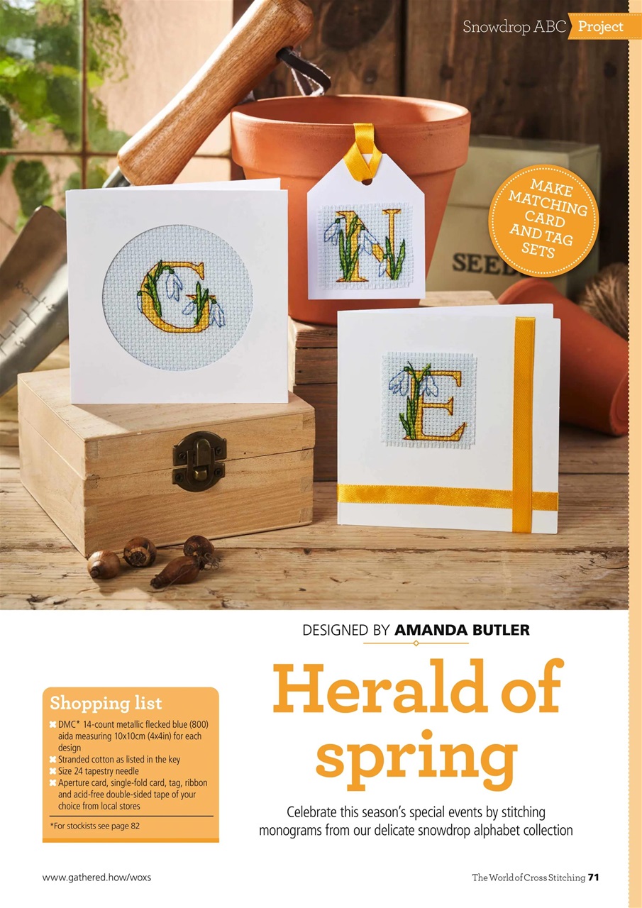 The World of Cross Stitching Preview Pages