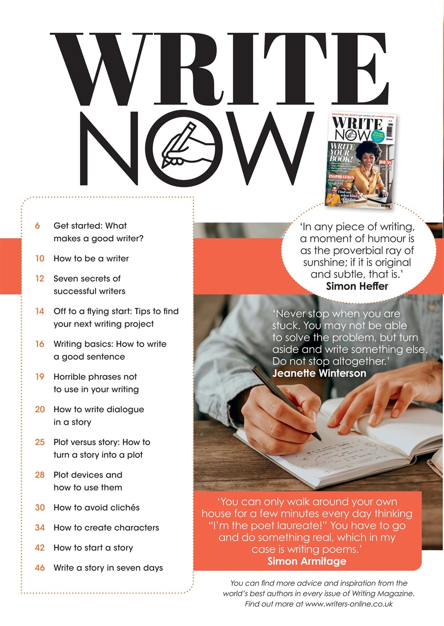 Writing Magazine Preview Pages