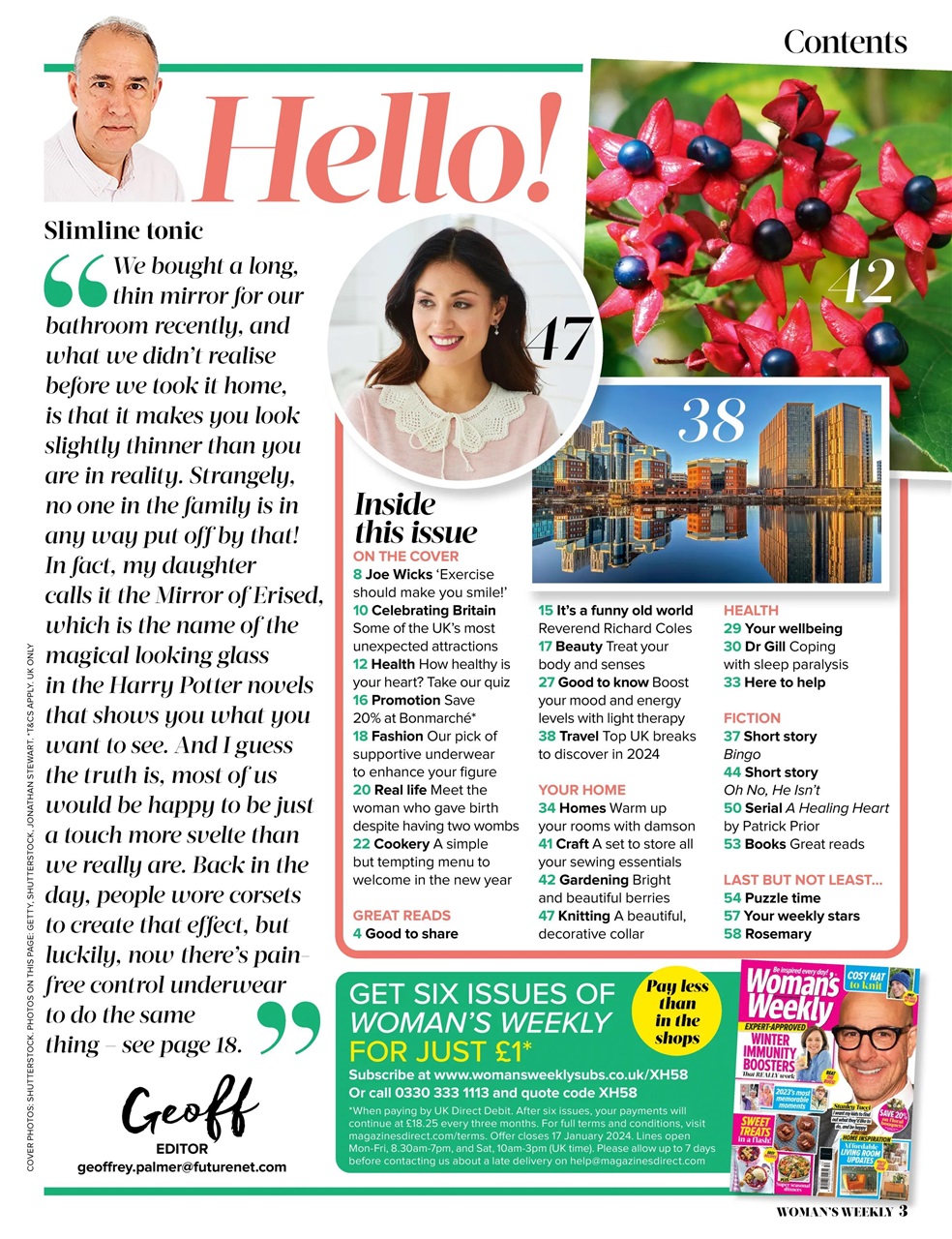 Woman's Weekly Preview Pages