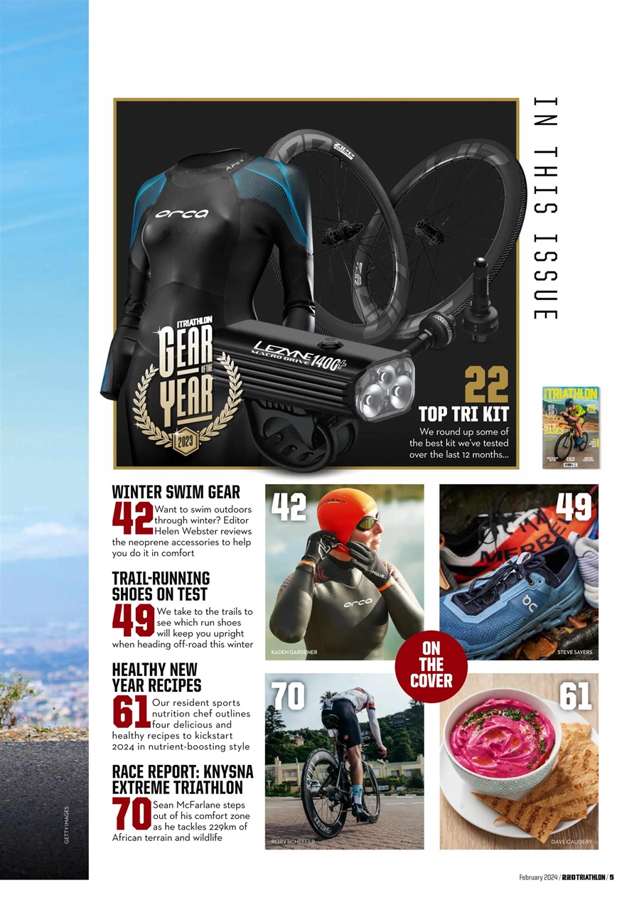 220 Triathlon Magazine Preview Pages