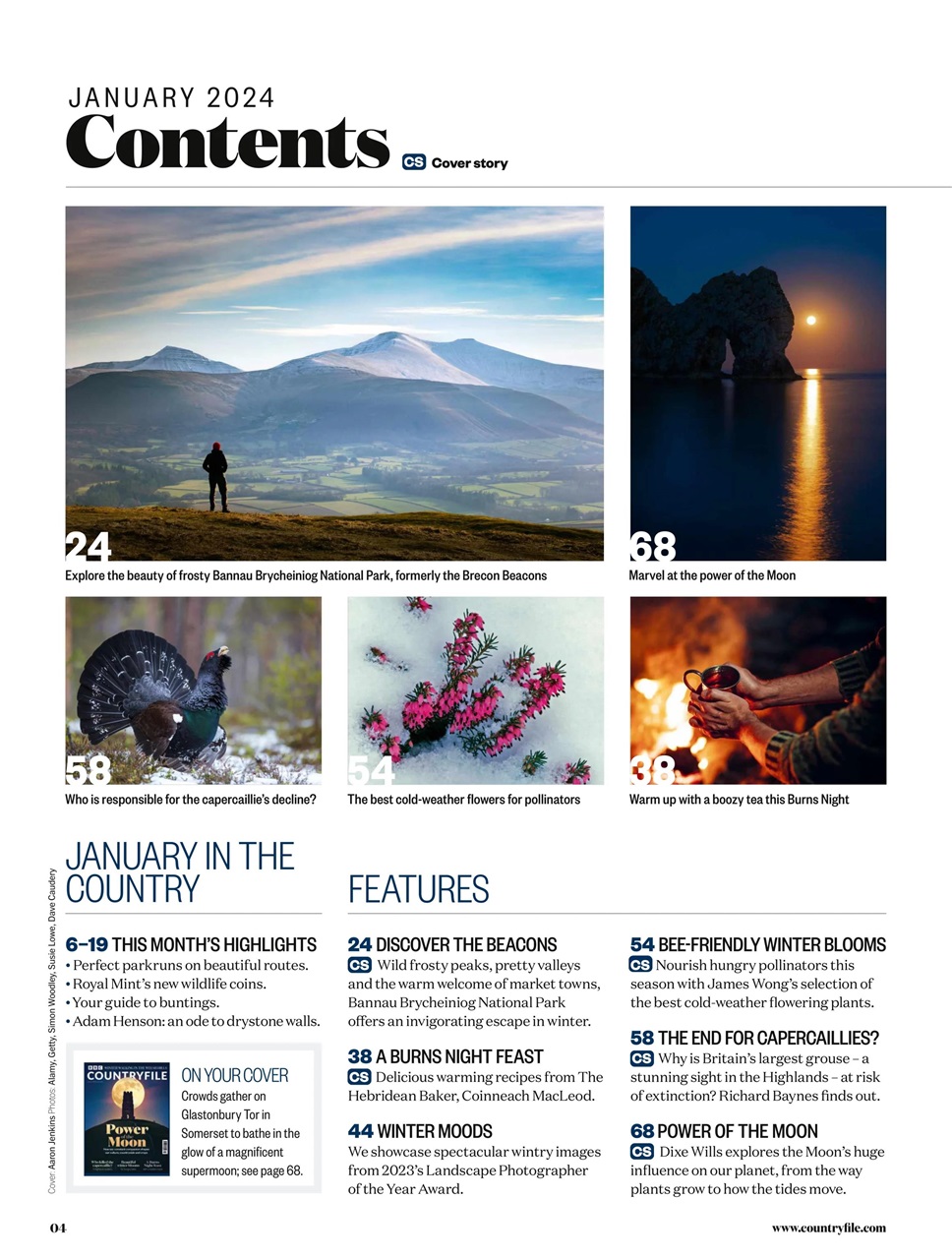 BBC Countryfile Magazine Preview Pages
