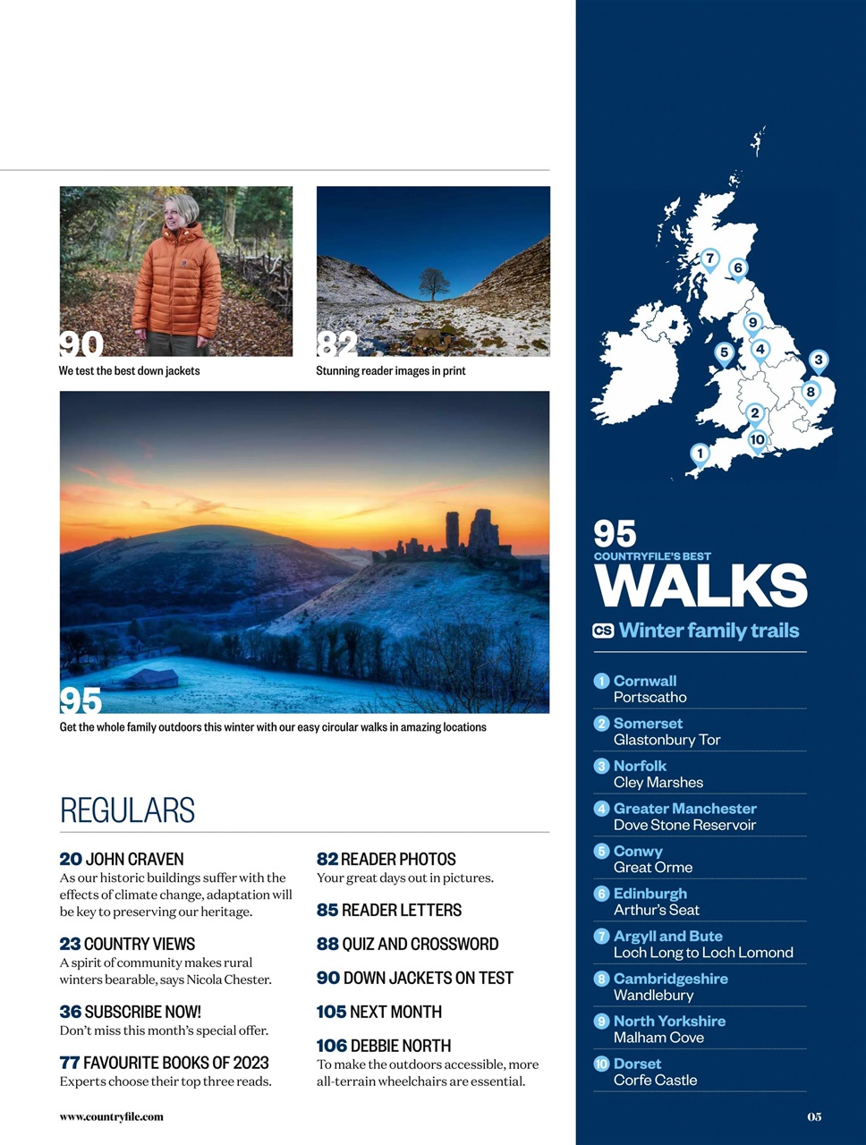 BBC Countryfile Magazine Preview Pages