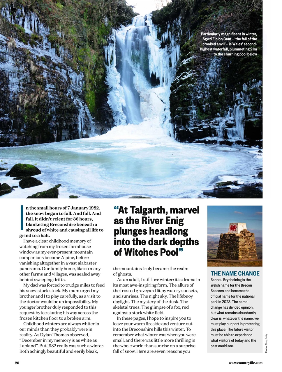 BBC Countryfile Magazine Preview Pages