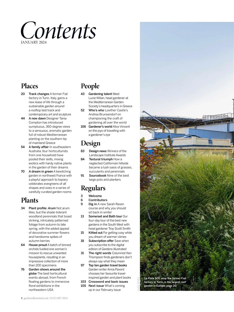 Gardens Illustrated Preview Pages