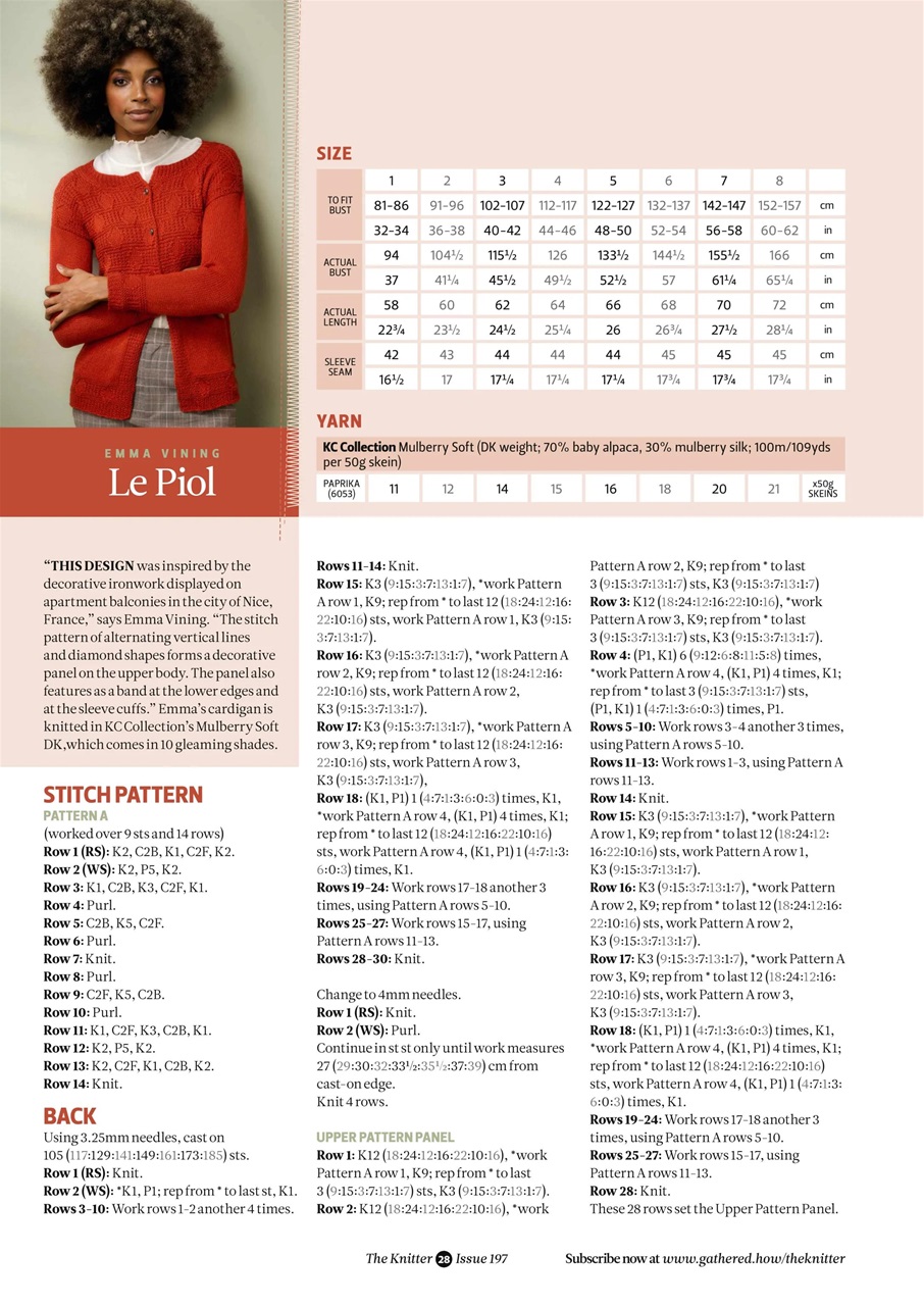 The Knitter Preview Pages