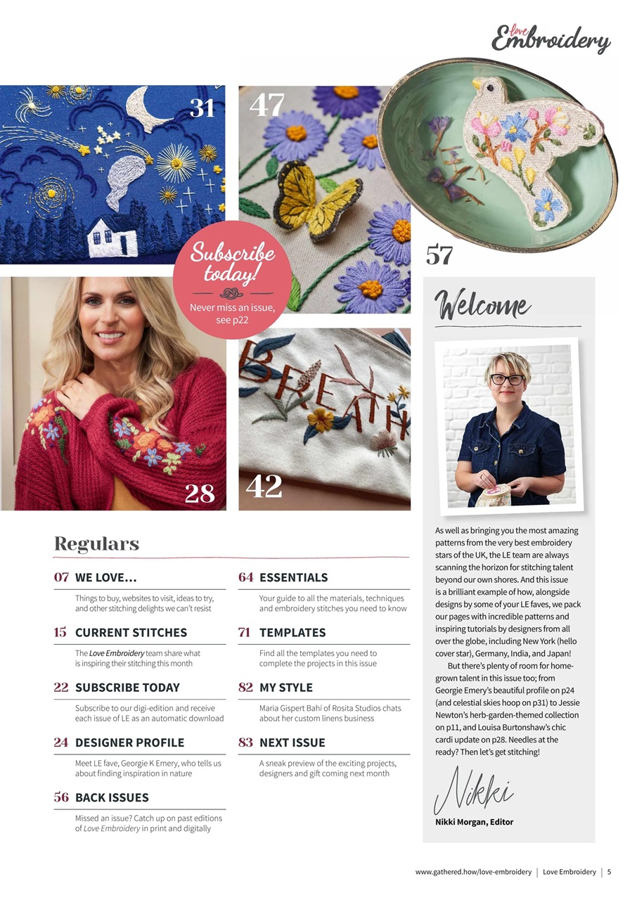 Love Embroidery Preview Pages