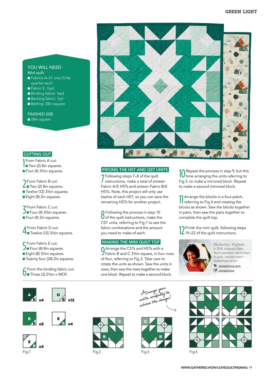 Love Patchwork & Quilting Preview Pages