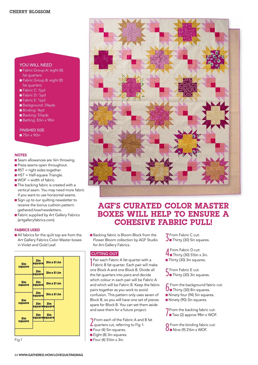 Love Patchwork & Quilting Preview Pages
