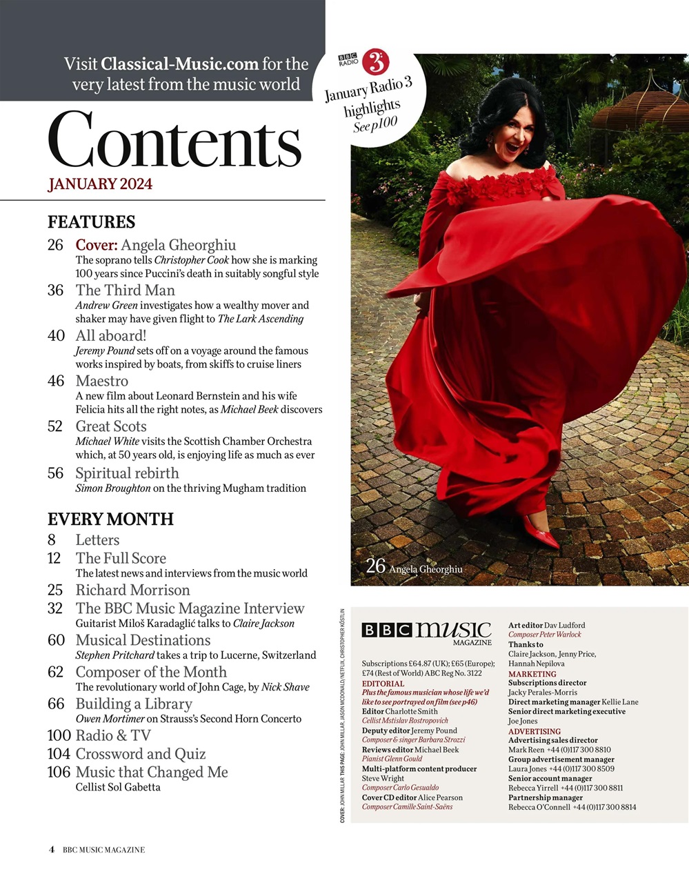 BBC Music Magazine Preview Pages