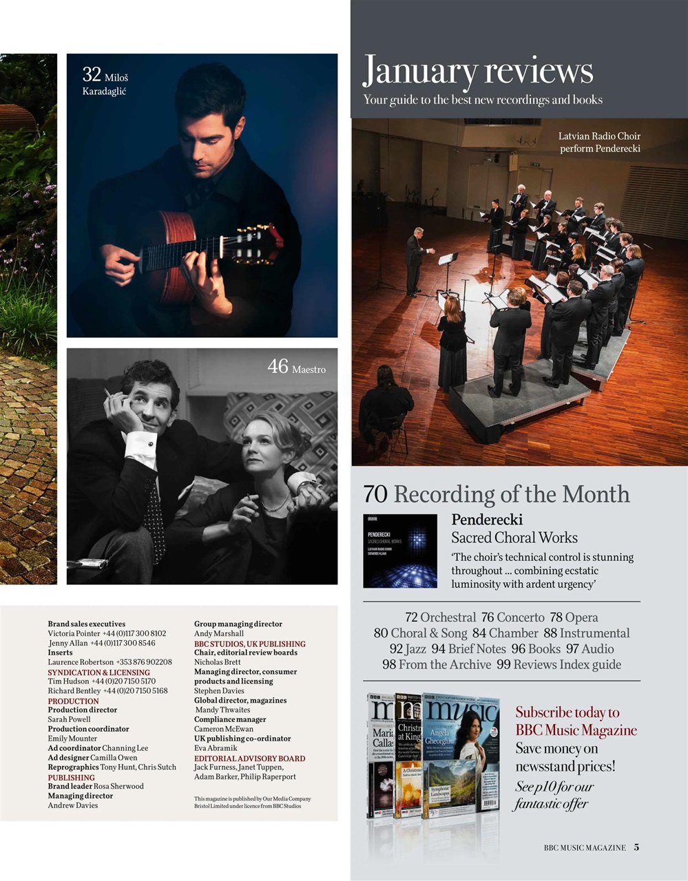 BBC Music Magazine Preview Pages