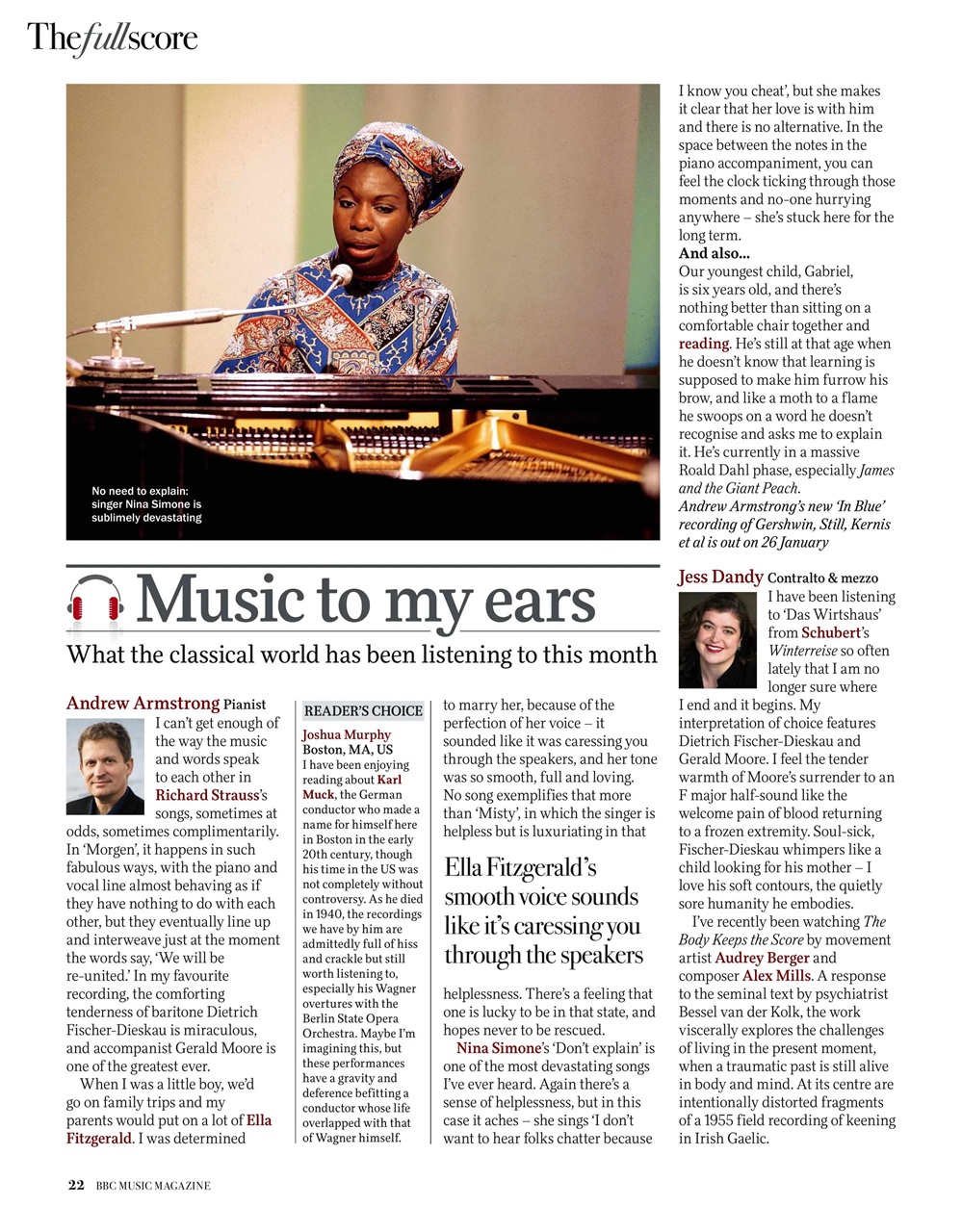 BBC Music Magazine Preview Pages