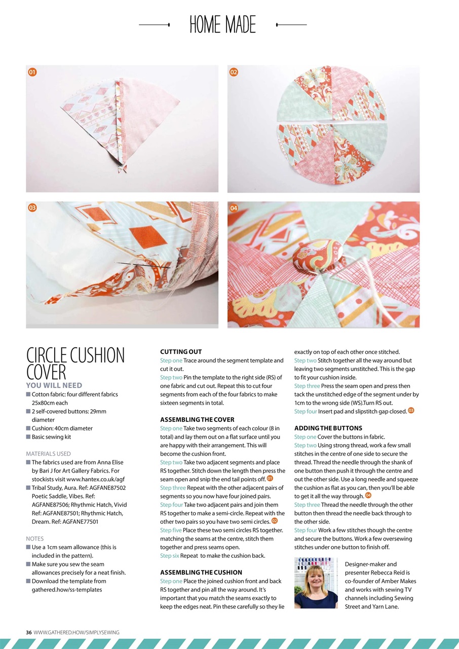 Simply Sewing Preview Pages