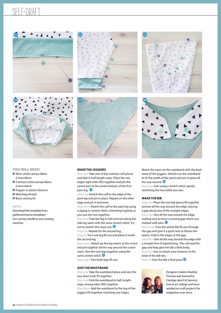Simply Sewing Preview Pages