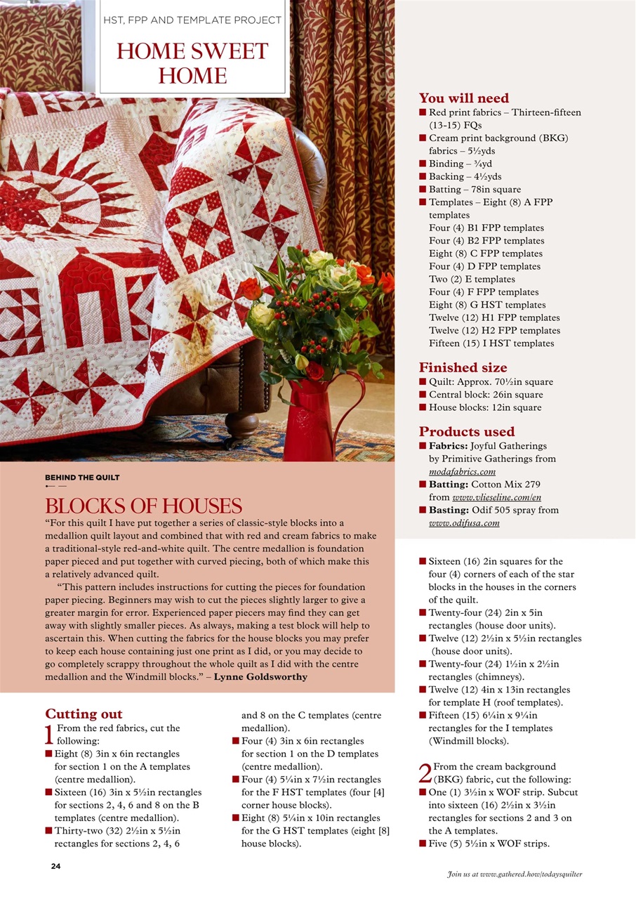 Today’s Quilter Preview Pages