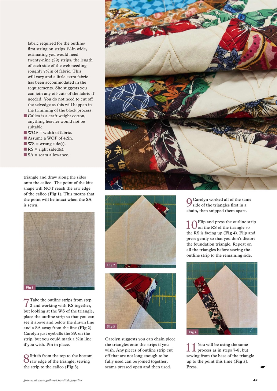 Today’s Quilter Preview Pages