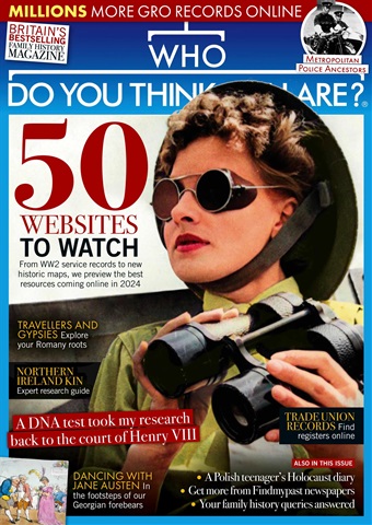 Who Do You Think You Are? issue January 2024