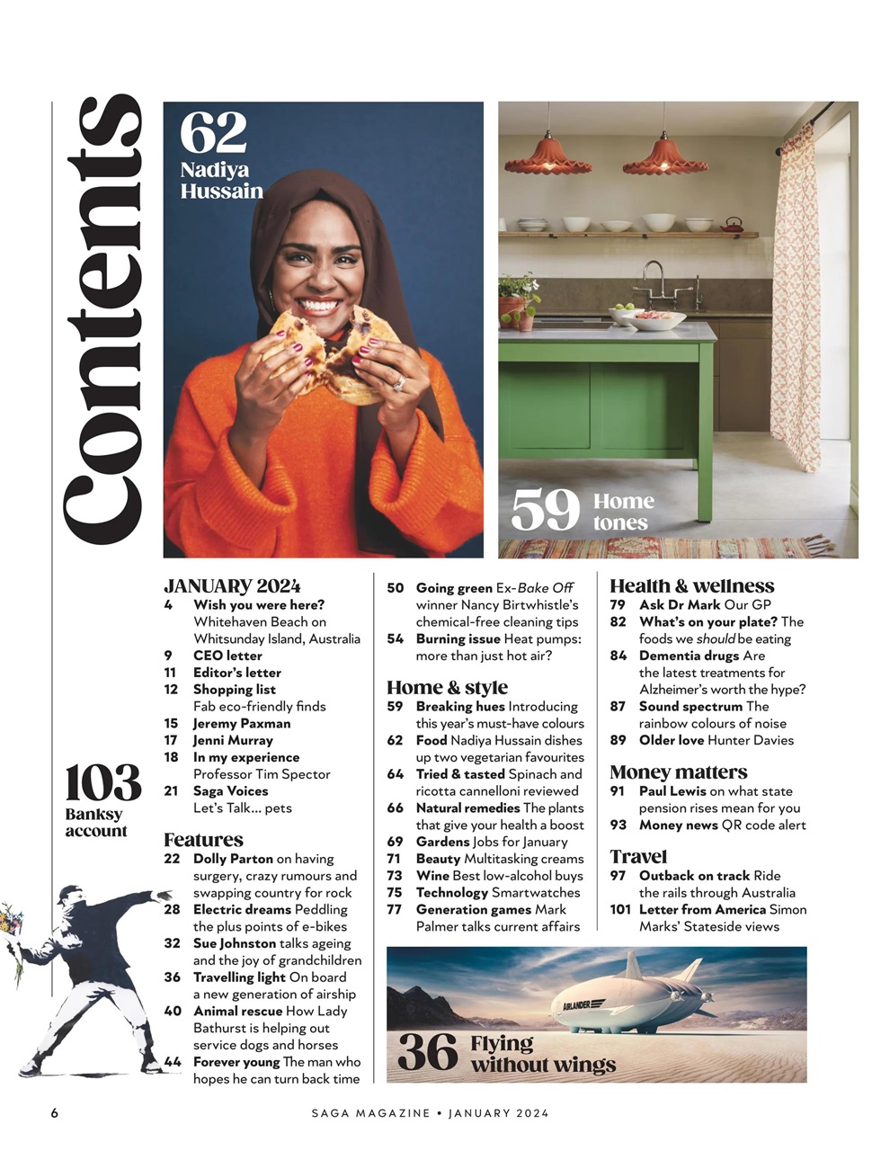 Saga Magazine Preview Pages