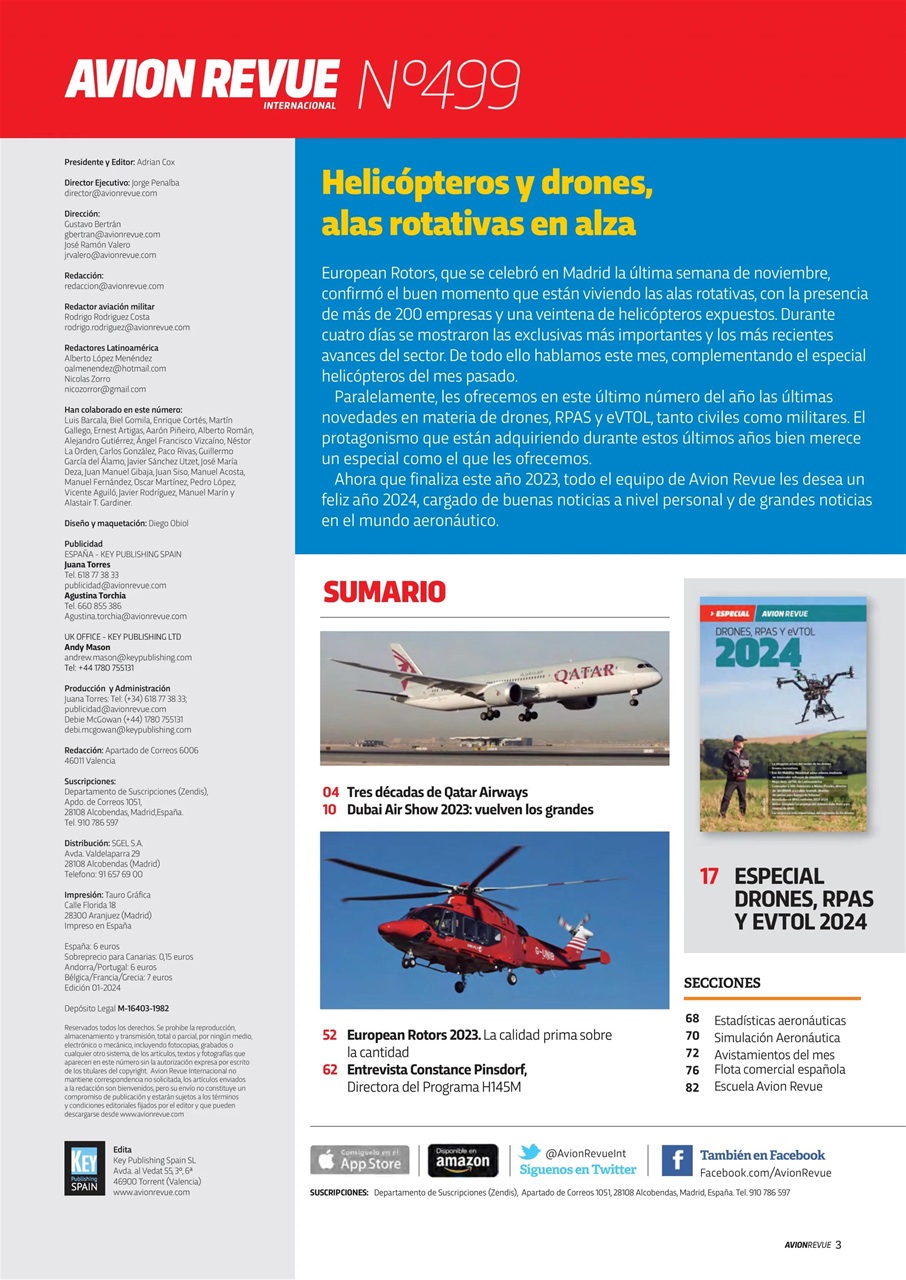 Avion Revue Internacional Preview Pages