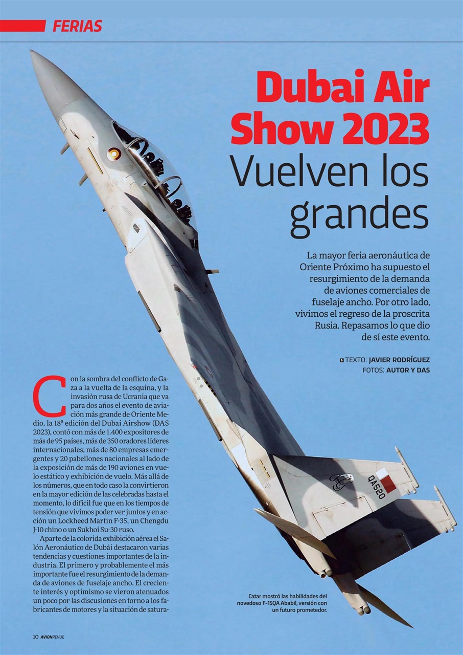 Avion Revue Internacional Preview Pages