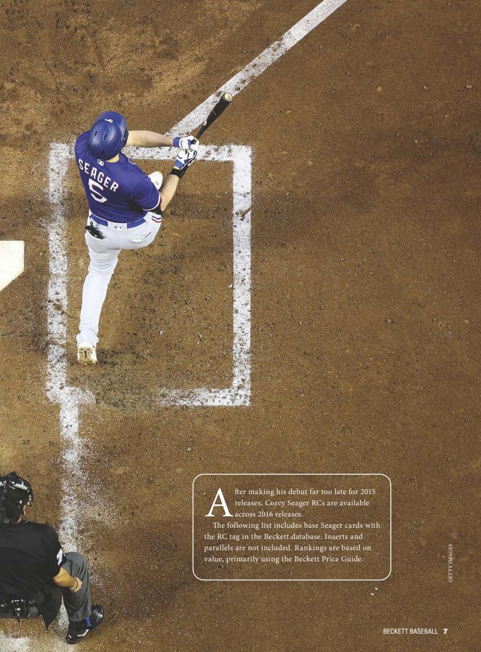 Beckett Baseball Magazine Preview Pages