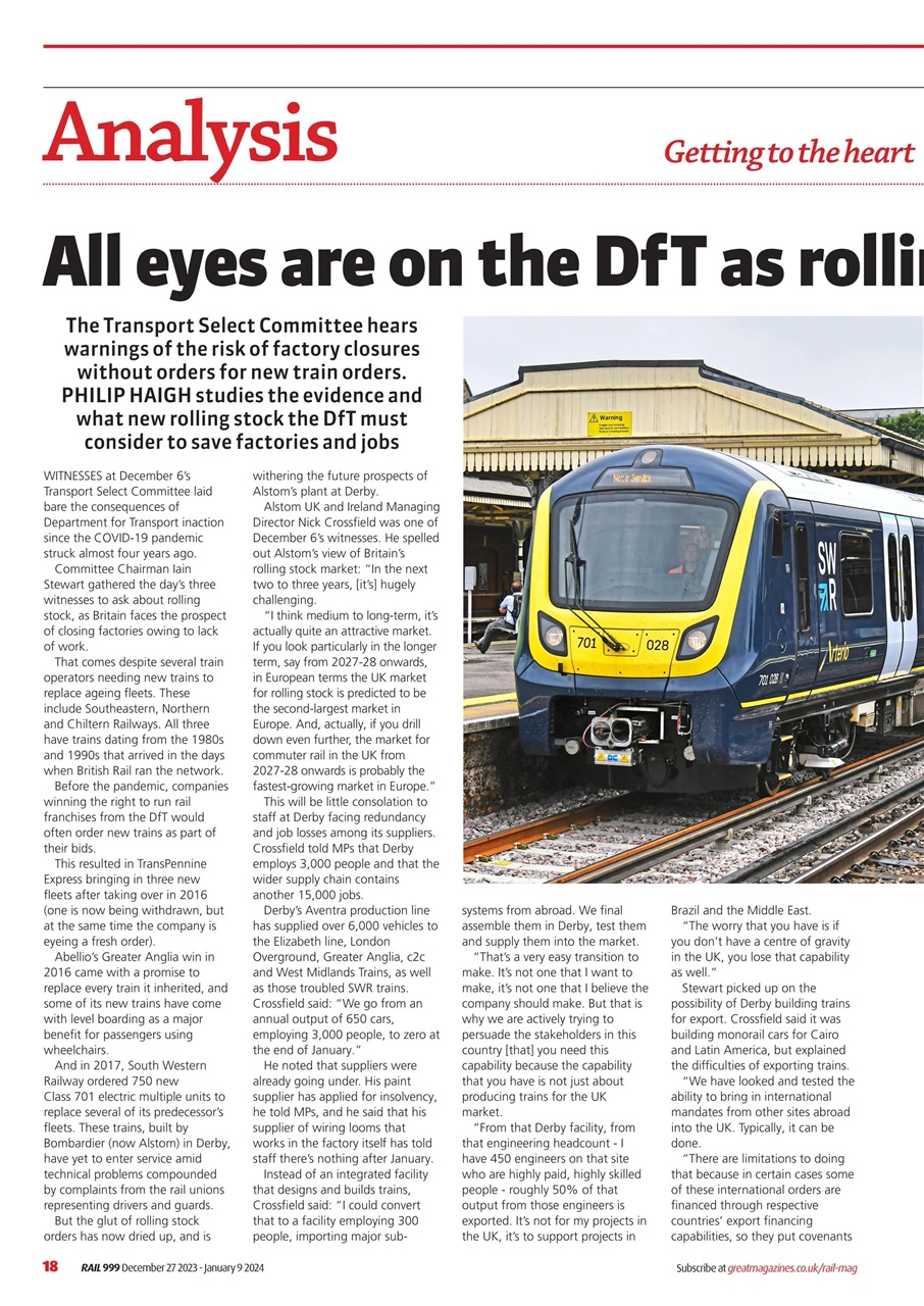 Rail Preview Pages