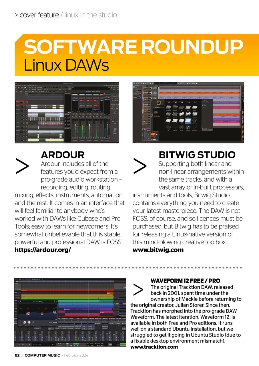 Computer Music Preview Pages