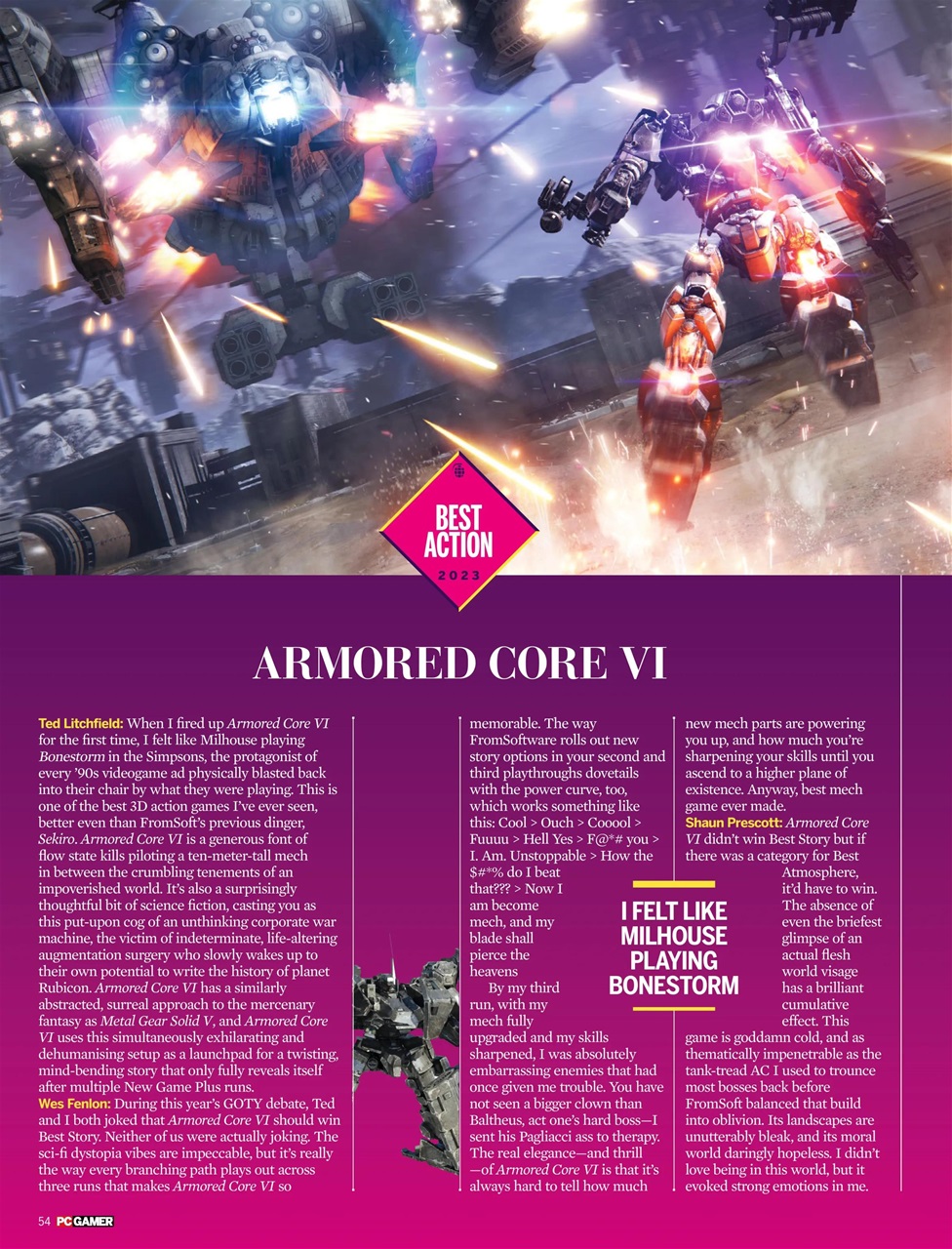 PC Gamer (US Edition) Preview Pages