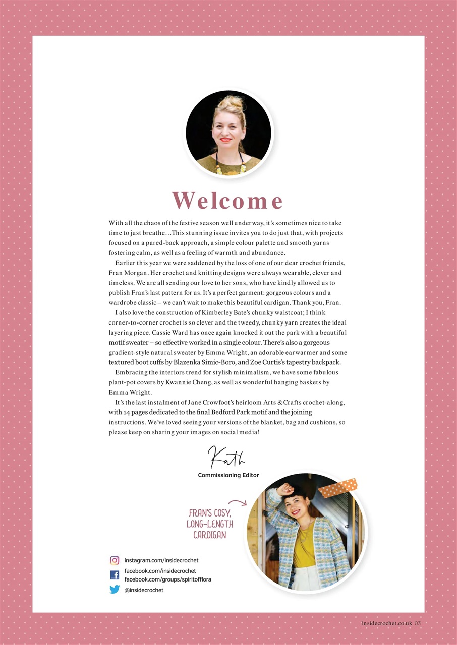 Inside Crochet Preview Pages