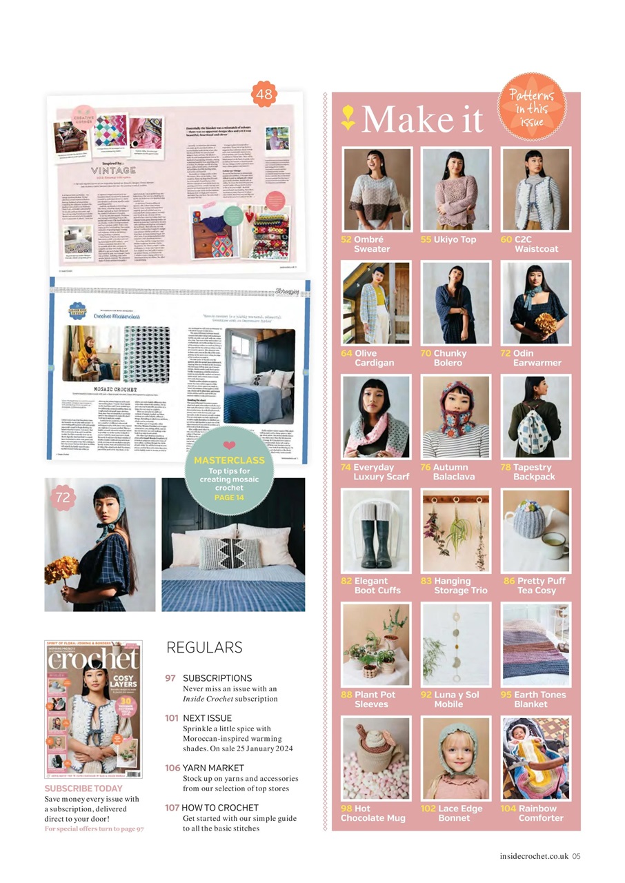 Inside Crochet Preview Pages