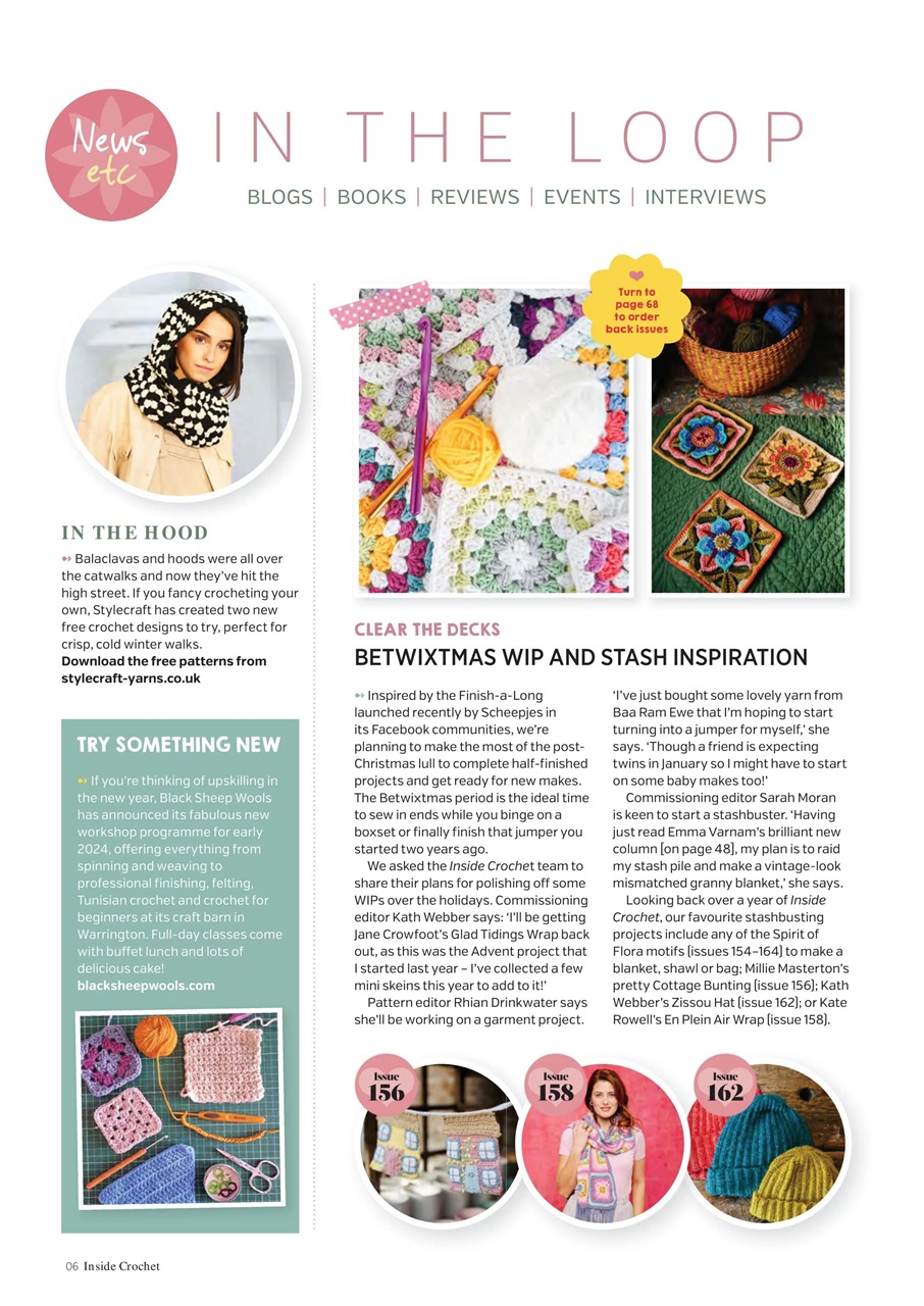 Inside Crochet Preview Pages