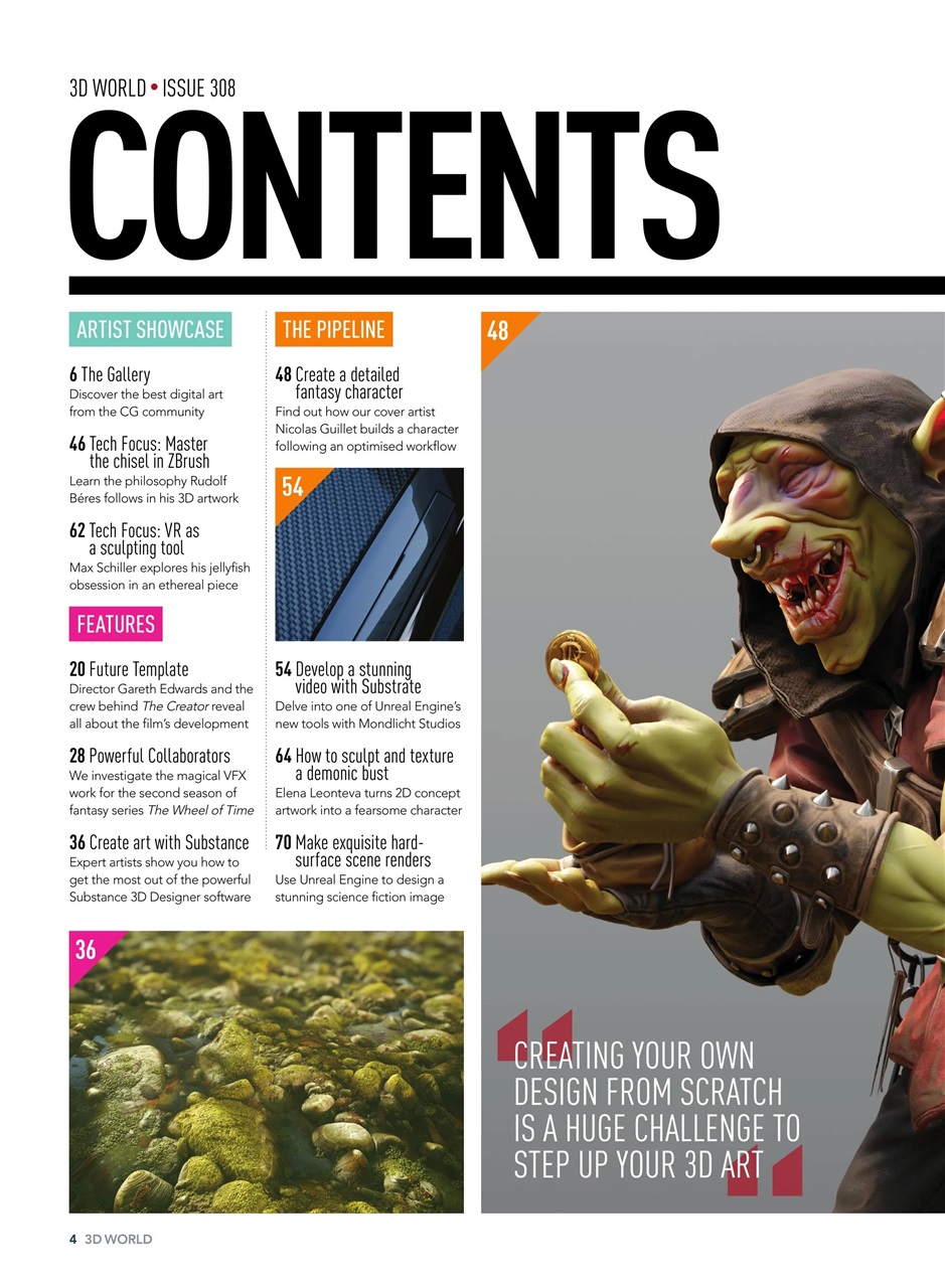 3D World Preview Pages